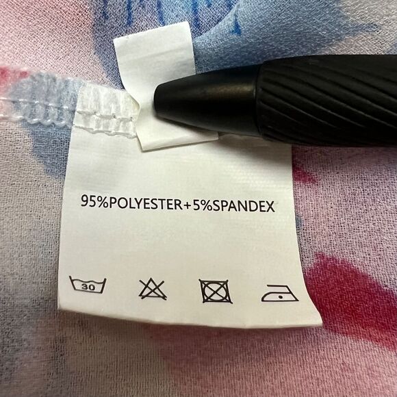 Womens Boutique Kimono Wrap Shrug Shawl Sheer Floral Print Lightweight Small - Picture 9 of 10